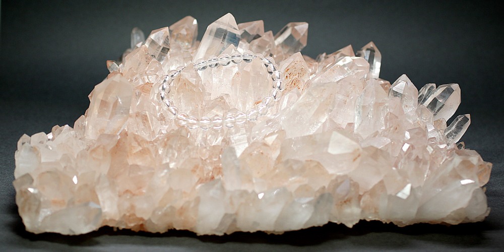 特別価格/高品質・インド/マニカラン産]ヒマラヤ水晶クラスター/原石