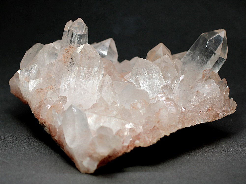 高品質++・マニカラン産]ヒマヤラ水晶クラスター/原石（レコード