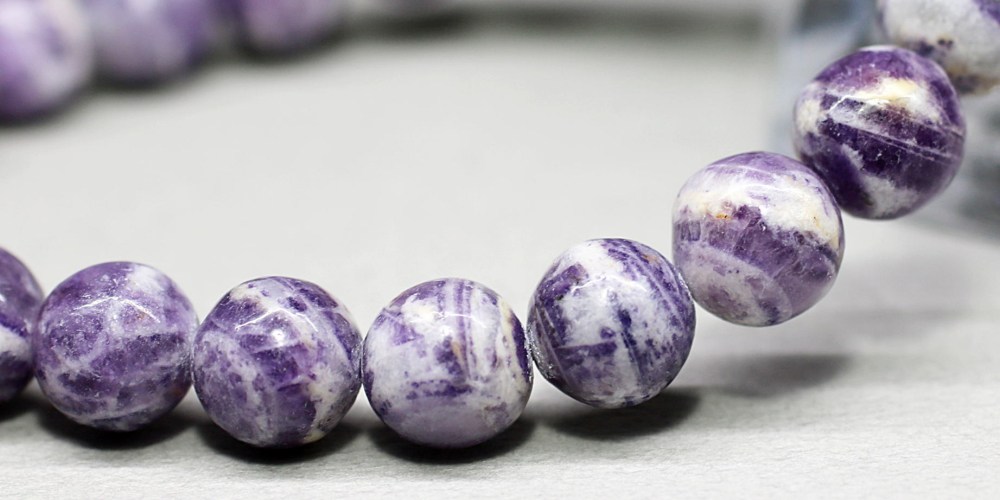 高品質]ティファニーストーンブレスレット（約8.5mm玉） - 埼玉県吉川