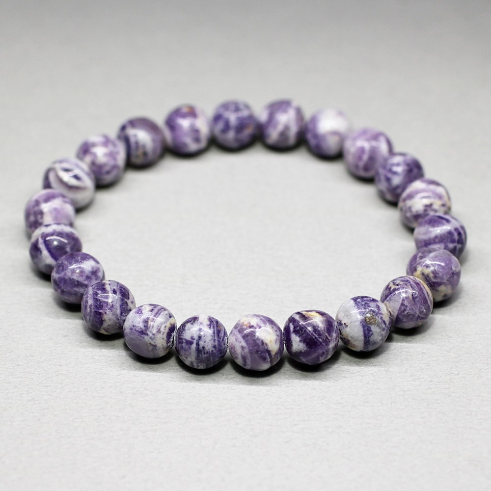 高品質]ティファニーストーンブレスレット（約8.5mm玉） - 埼玉県吉川