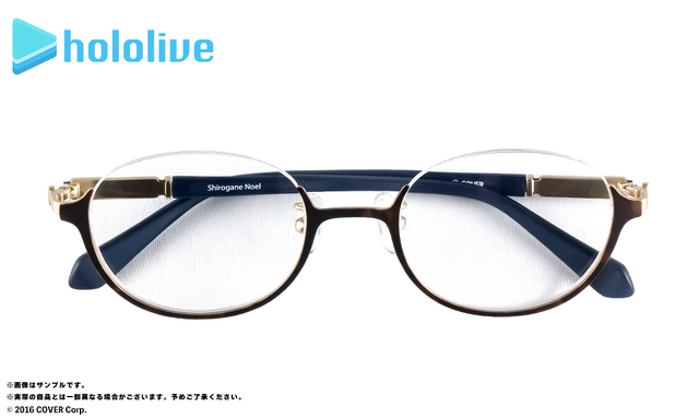 ホロライブ」人気VTuber「白銀ノエル」「不知火フレア」のコラボ眼鏡が