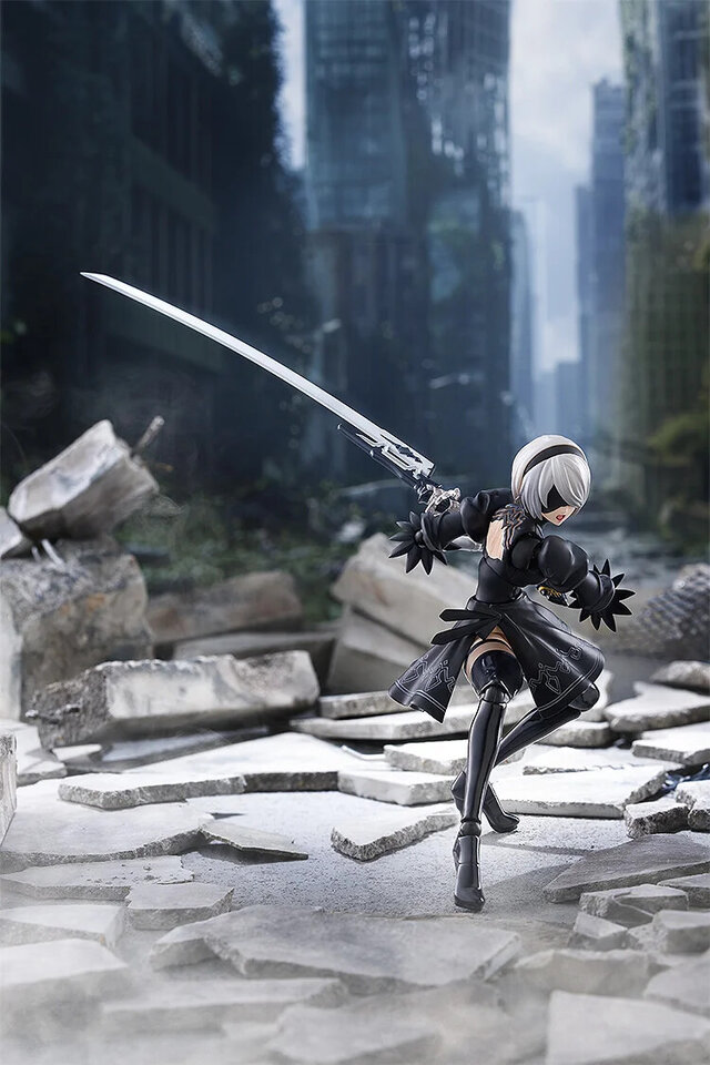 この太もも動かせるぞ！「NieR:Automata Ver1.1a」より「2B」がfigma化