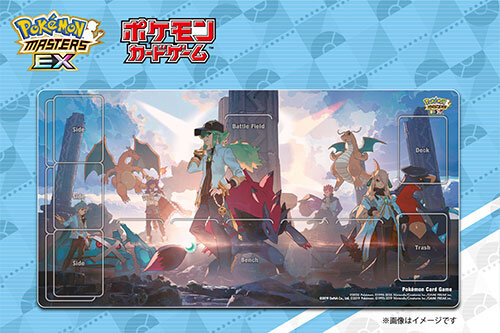 相棒ポケモンと並んだ「N」や「シロナ」たちチャンピオンが壮観