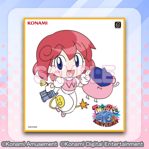 稼働40周年『ツインビー』プレミアムくじが販売！パステルとメローラ姫