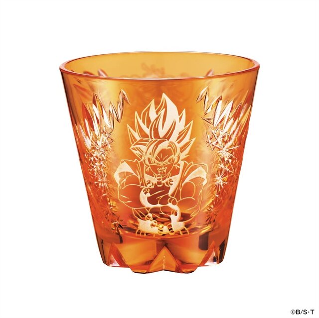 孫悟空とベジータの必殺技を江戸切子で表現！「ドラゴンボールZ