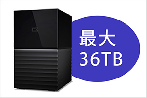 My Book Duo（2021） | 大容量デスクトップRAIDストレージ | アイ