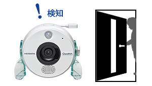 TS-NS410W | AI＆5つのセンサー搭載 ネットワークカメラ「Qwatch（ク