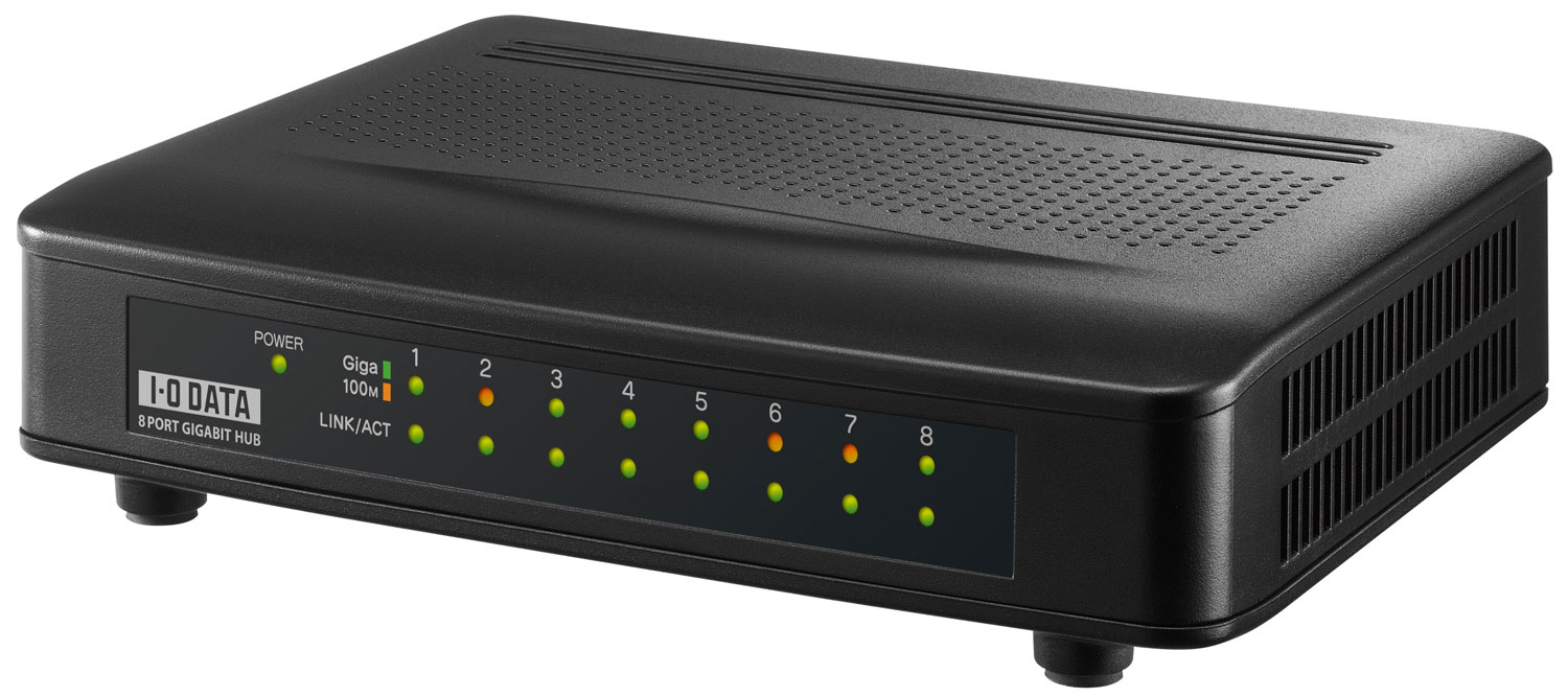 ETG-ESH8シリーズ 仕様 | スイッチングハブ | アイ・オー・データ機器