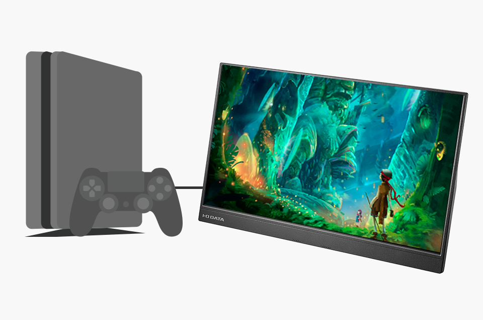 EX-YC172Aシリーズ | 17.3型フルHD対応モバイルディスプレイ＆スタンド