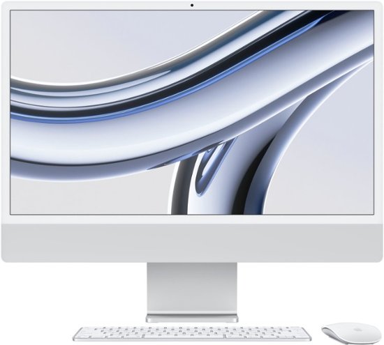 iMac 24-inch M4 (2024) - 16GB memory 256 GB SSD - Silver - iCanConnect