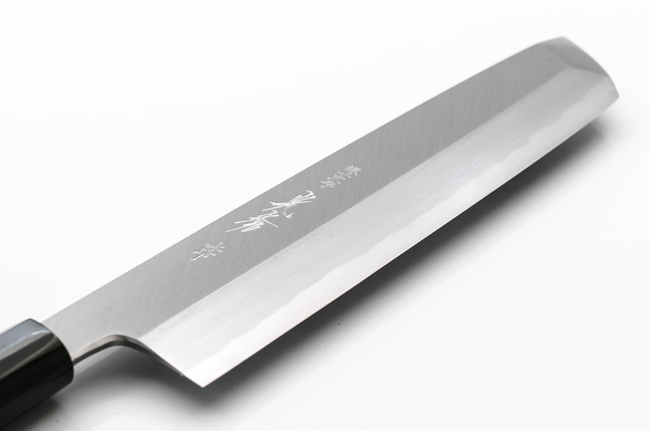 堺一文字光秀 白鋼 霞研 はも骨切り