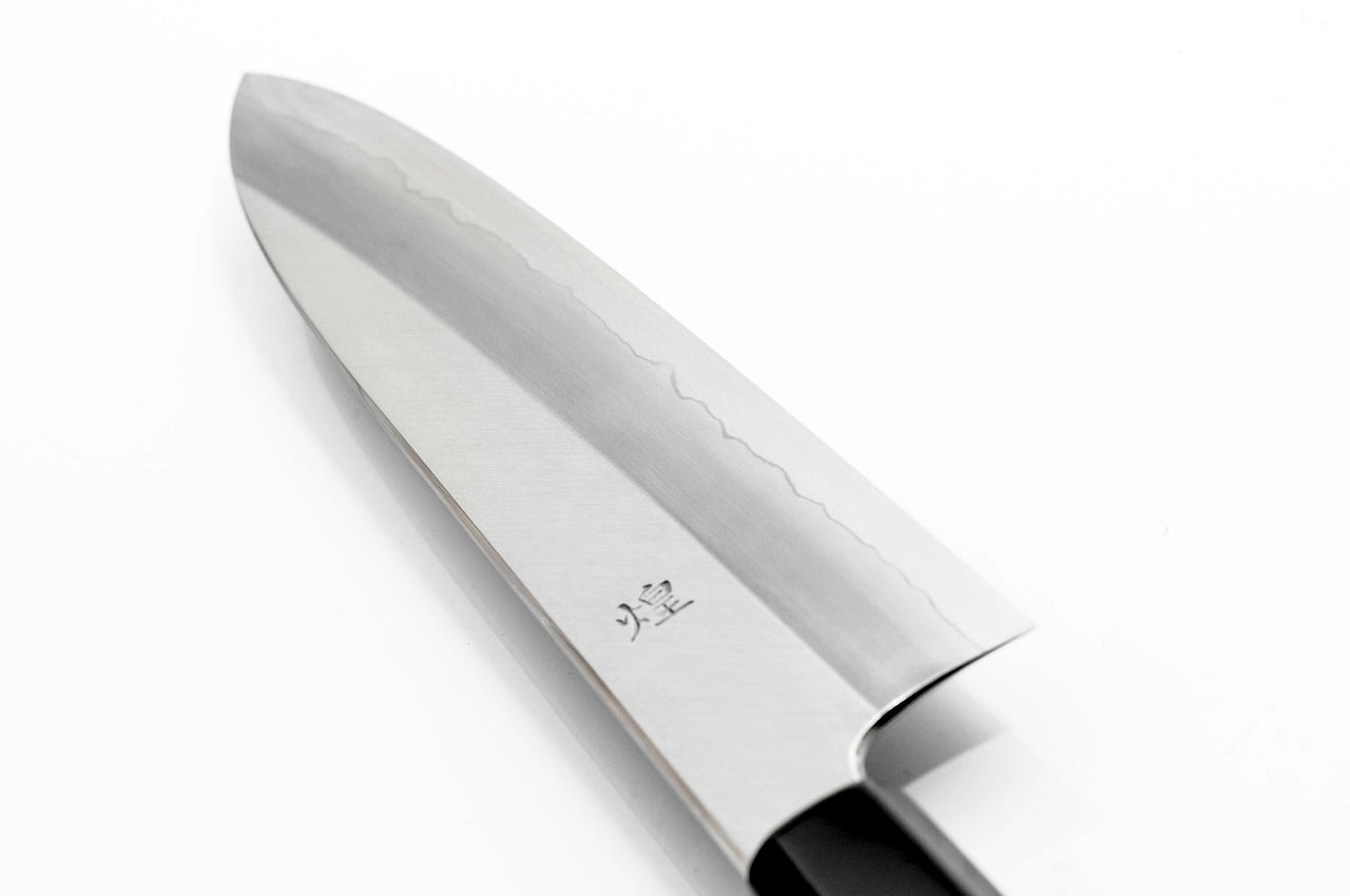 煌 V金10号 漆塗り錫ちらし柄 和式牛刀 – 堺一文字光秀