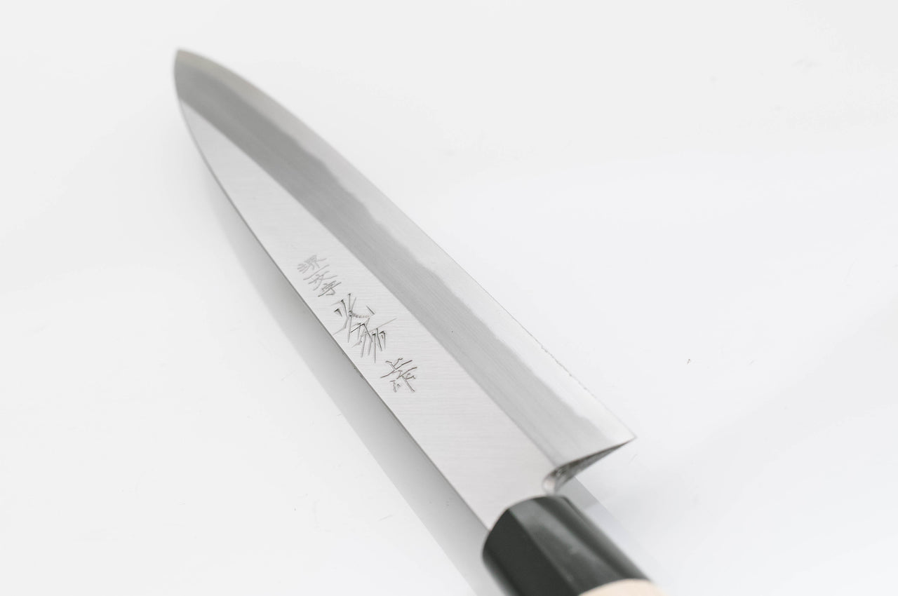 堺一文字光秀 白鋼 霞研 柳刃包丁