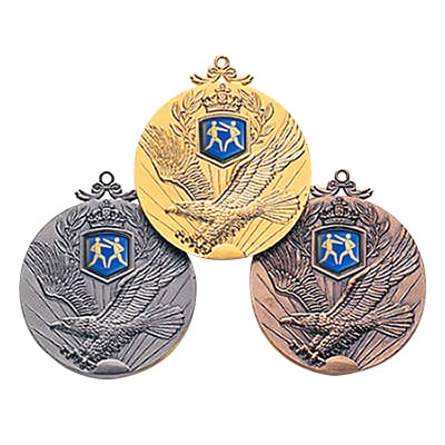 空手メダル（空手） [fj-xmc60sk-karate]｜トロフィー・メダル・優勝