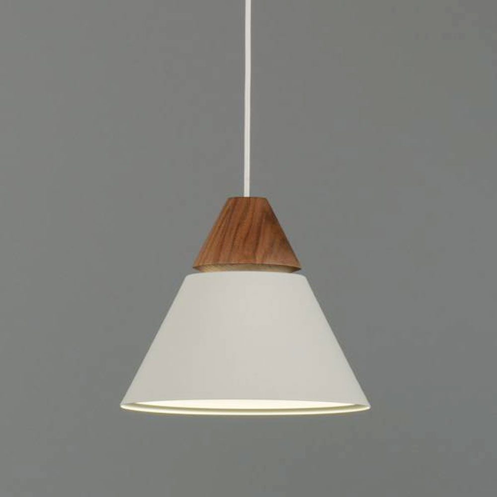 ペンダント「GAP45523L」マットファインホワイト/レッドオーク※ダクト