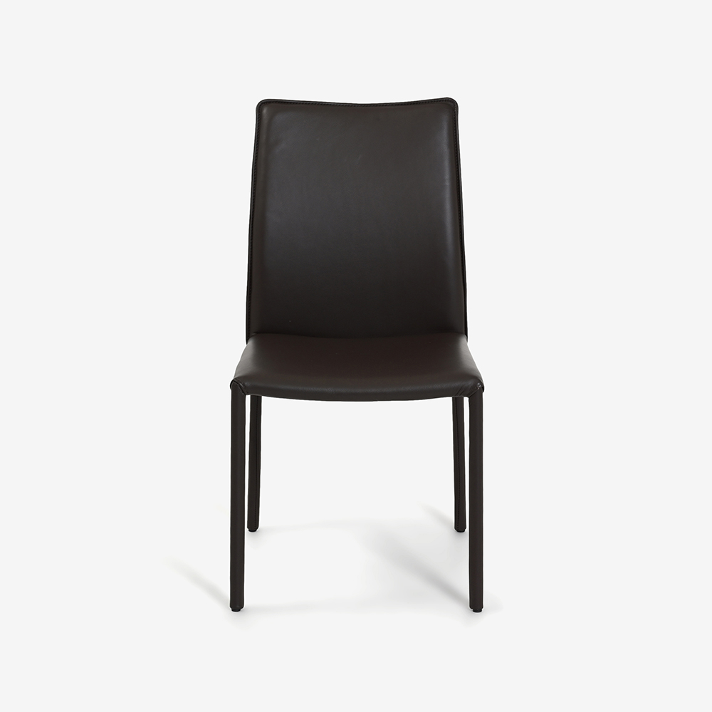 ダイニングチェア「ルッソ」革ダークブラウン色 | 【公式】大塚家具