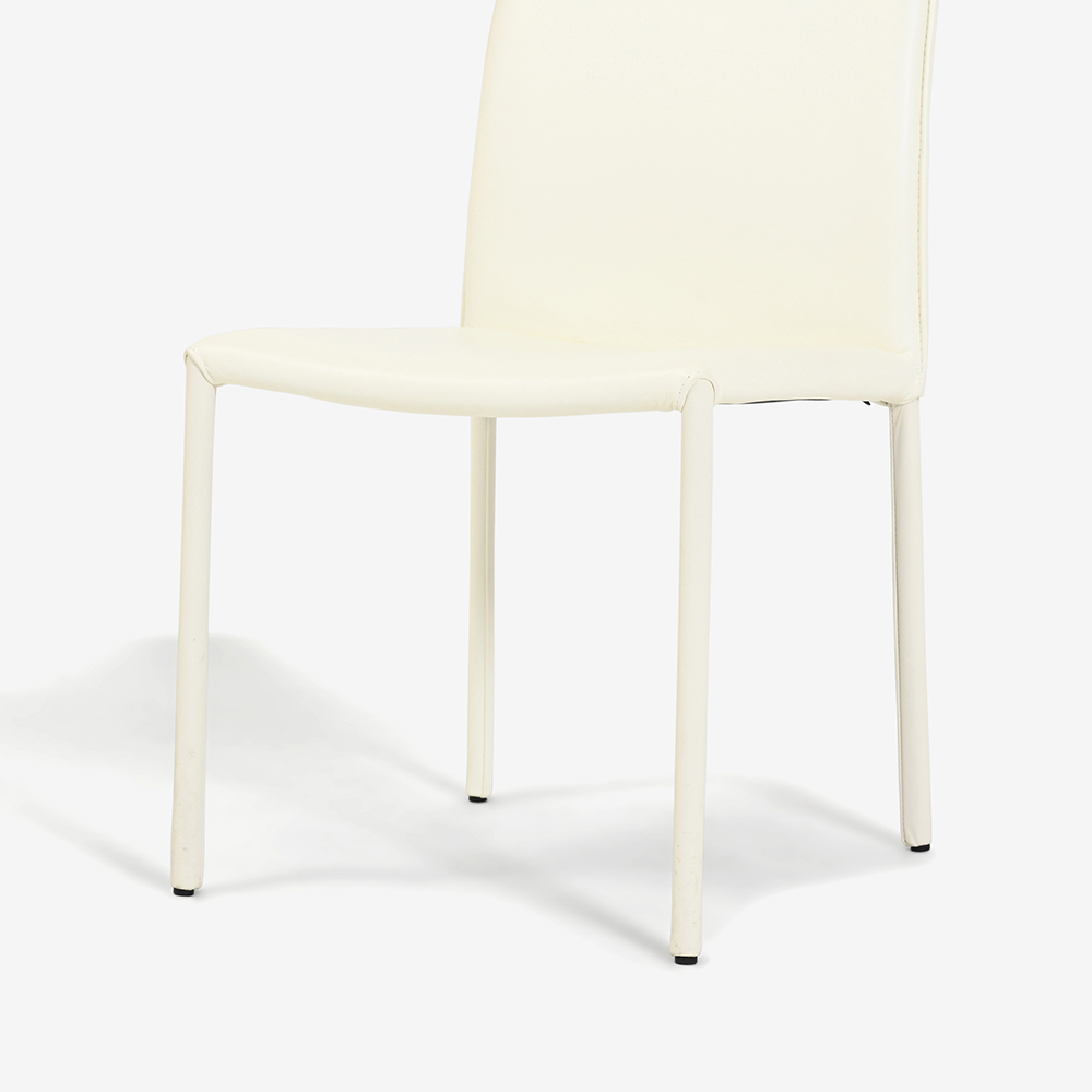 ダイニングチェア「ルッソ」革ホワイト色 | 【公式】大塚家具