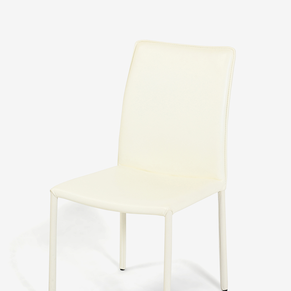 ダイニングチェア「ルッソ」革ホワイト色 | 【公式】大塚家具