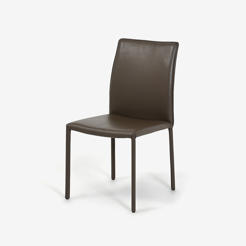 GMFK445○IDC大塚家具 アームチェア フォルテ 総革 ダークブラウン 1