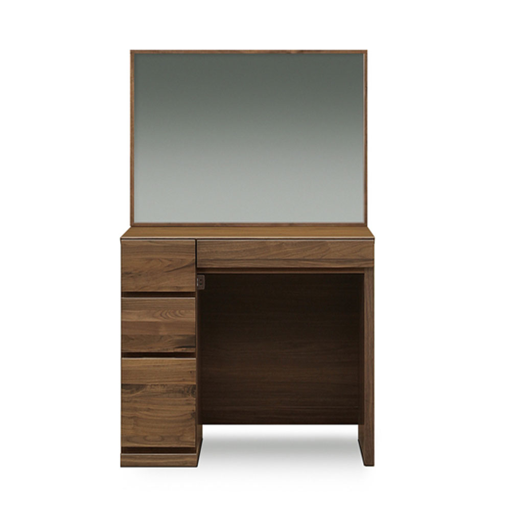 ドレッサー「レッチェ」スツール付き ウォールナット材 | 【公式】大塚