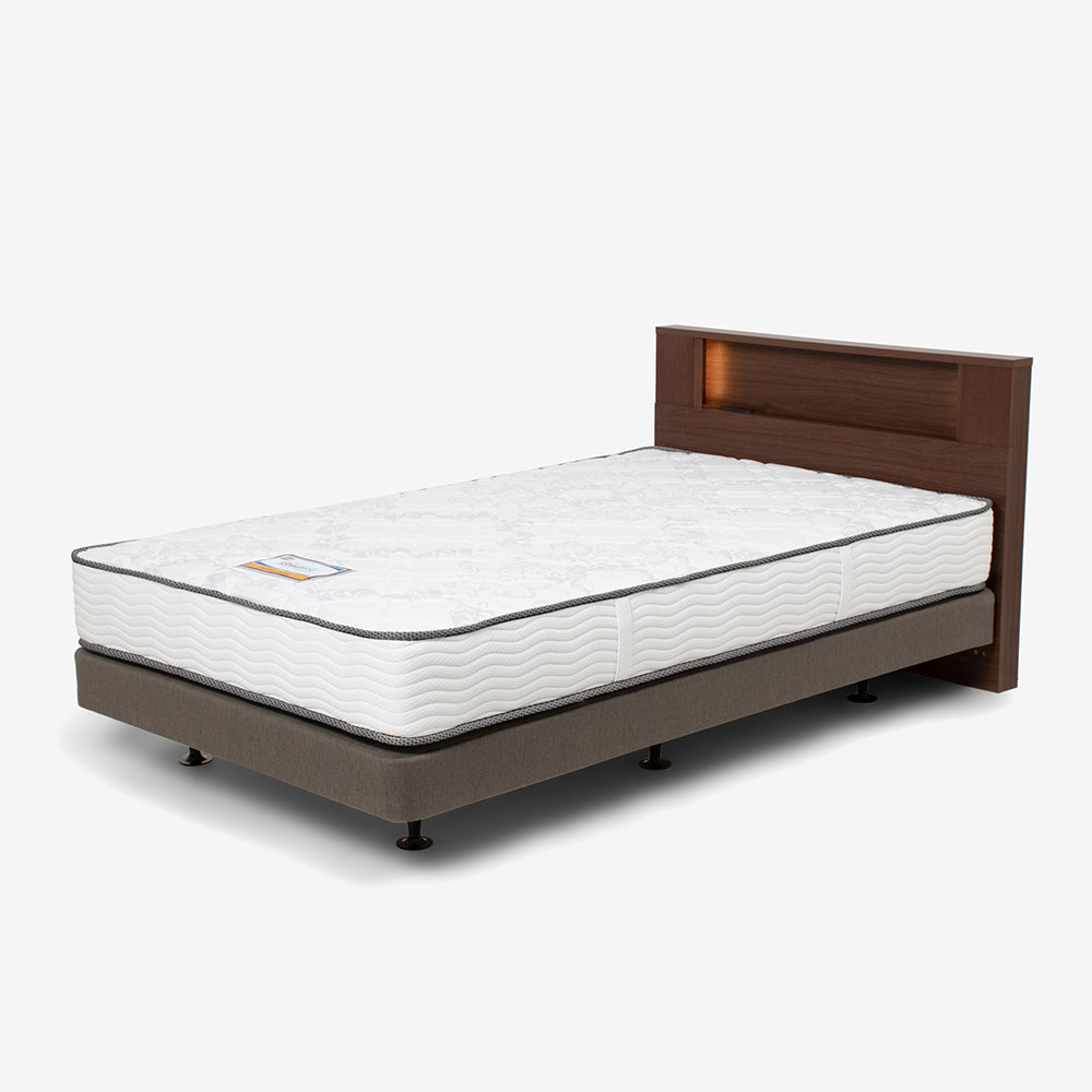 SIMMONS（シモンズ）ベッドフレーム「オラール スリムシェルフ」ダブル