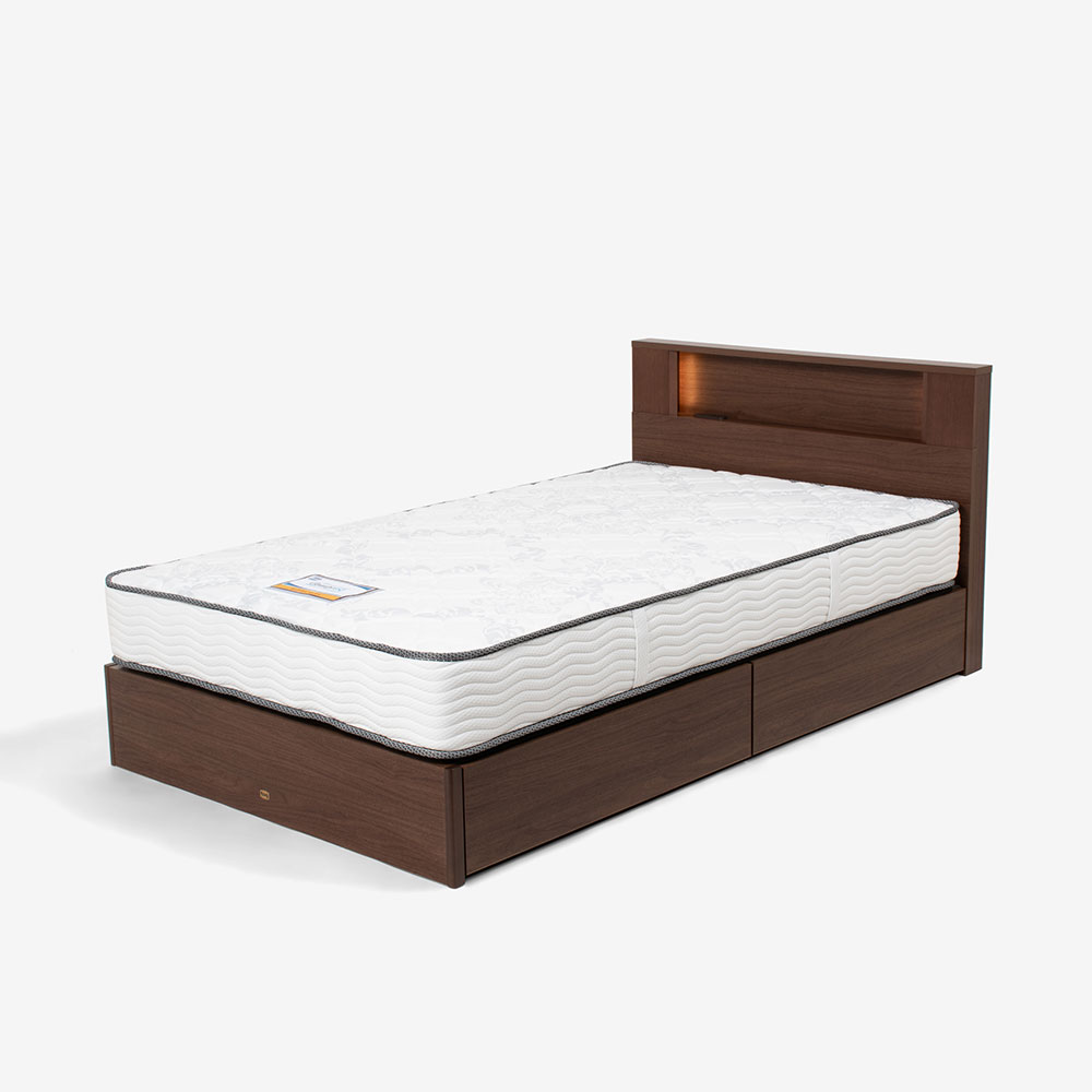 SIMMONS（シモンズ）ベッドフレーム「オラール スリムシェルフ