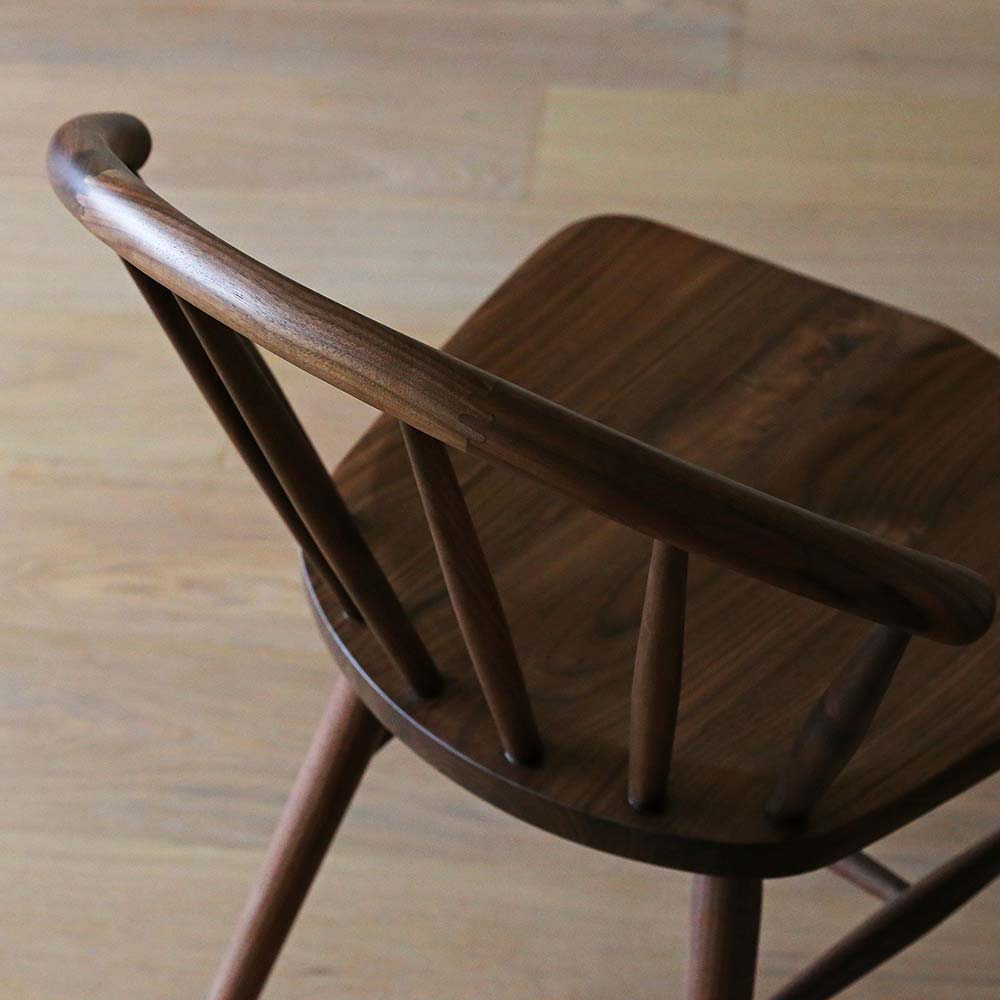 ダイニングチェア「アン」板座 ウォールナット材 | 【公式】大塚家具