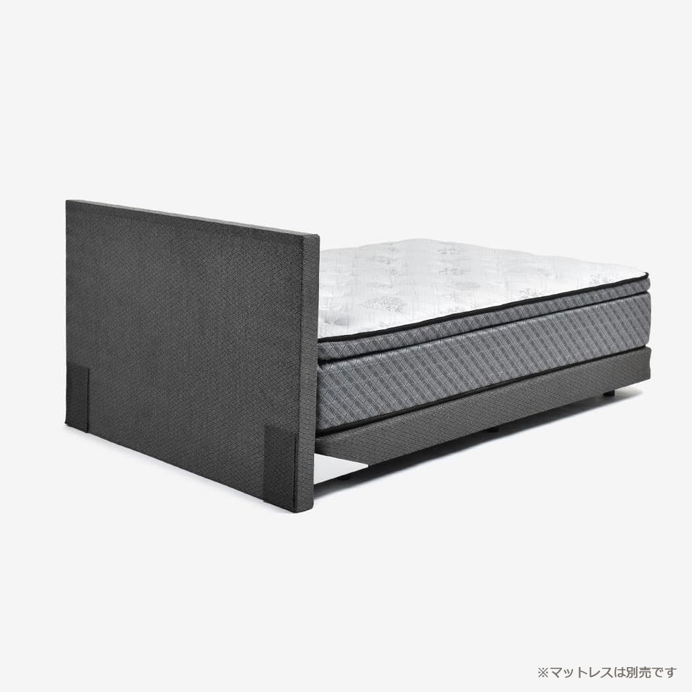 Sealy(シーリー) ベッドフレーム「プリメーラ」布グレー 全6サイズ