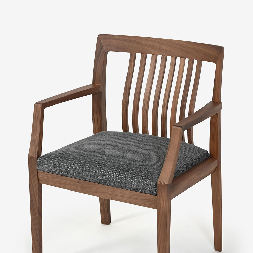 domani（ドマーニ）ダイニングチェア（肘付き）「Excel-Life