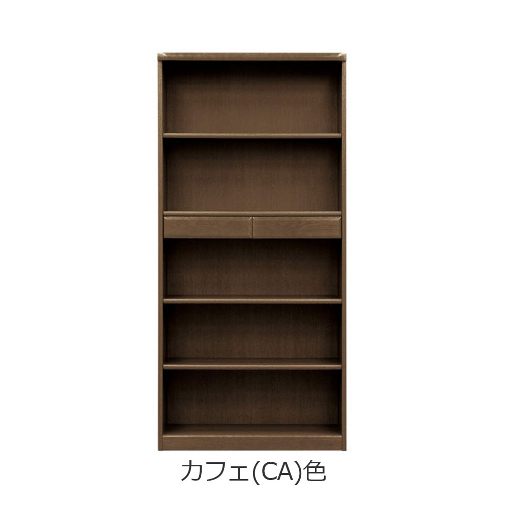 浜本工芸 書棚「No.3600A・No.3608A」オープンタイプ 幅85.1cm 高さ