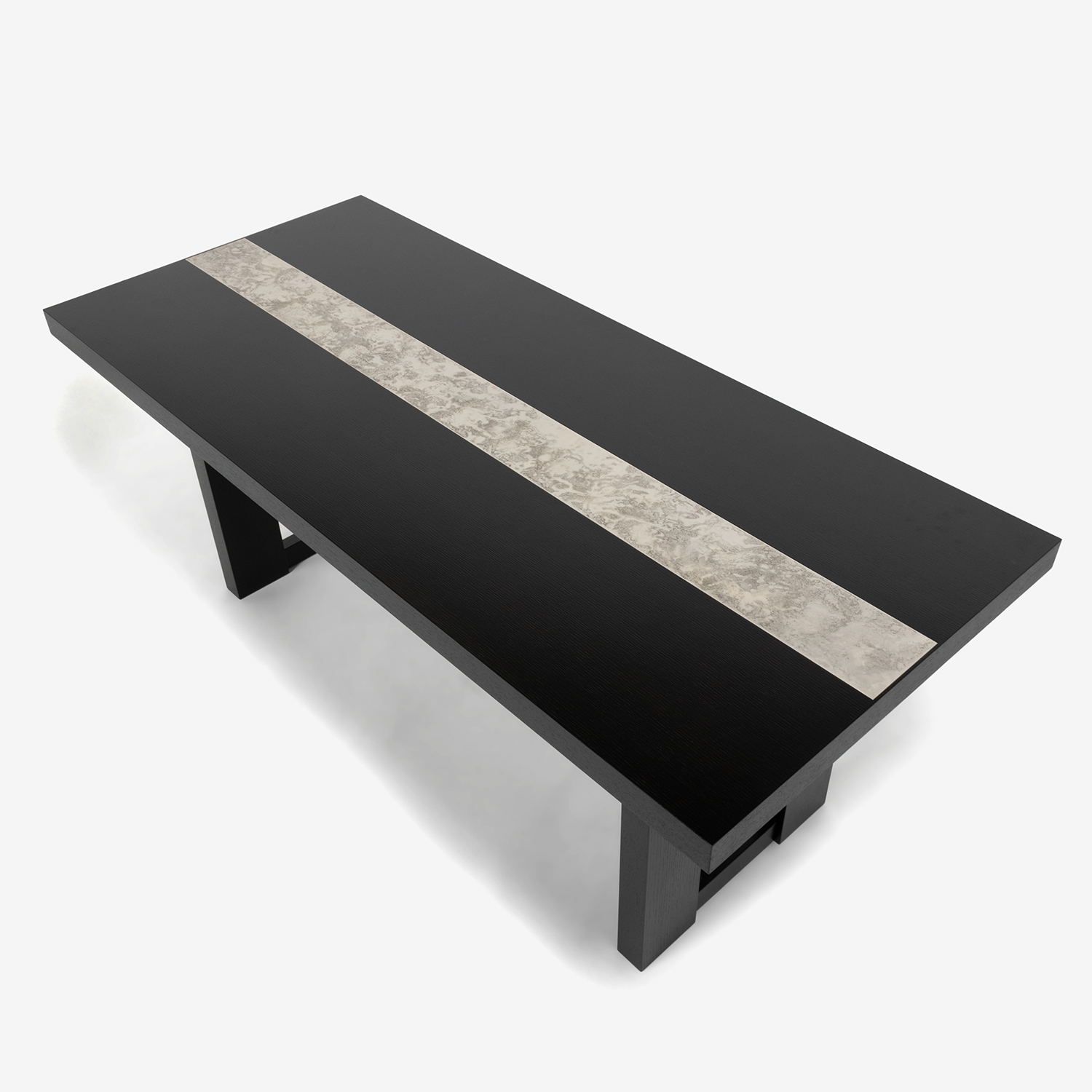 秋田木工 ダイニングテーブル 「KAC-002」ナラ材ダークブラウン色