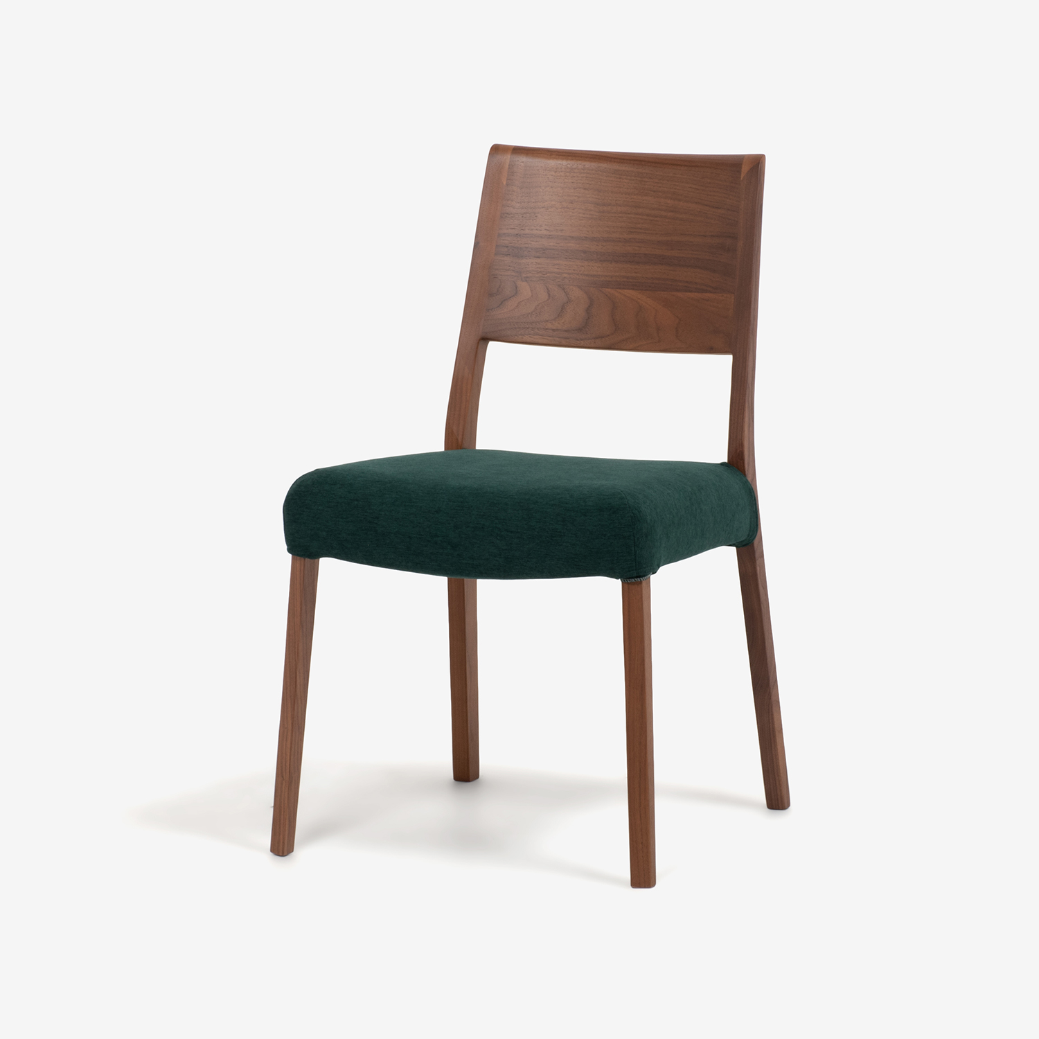 ダイニングチェア「シネマ Bタイプ」ウォールナット材 ウォールナット