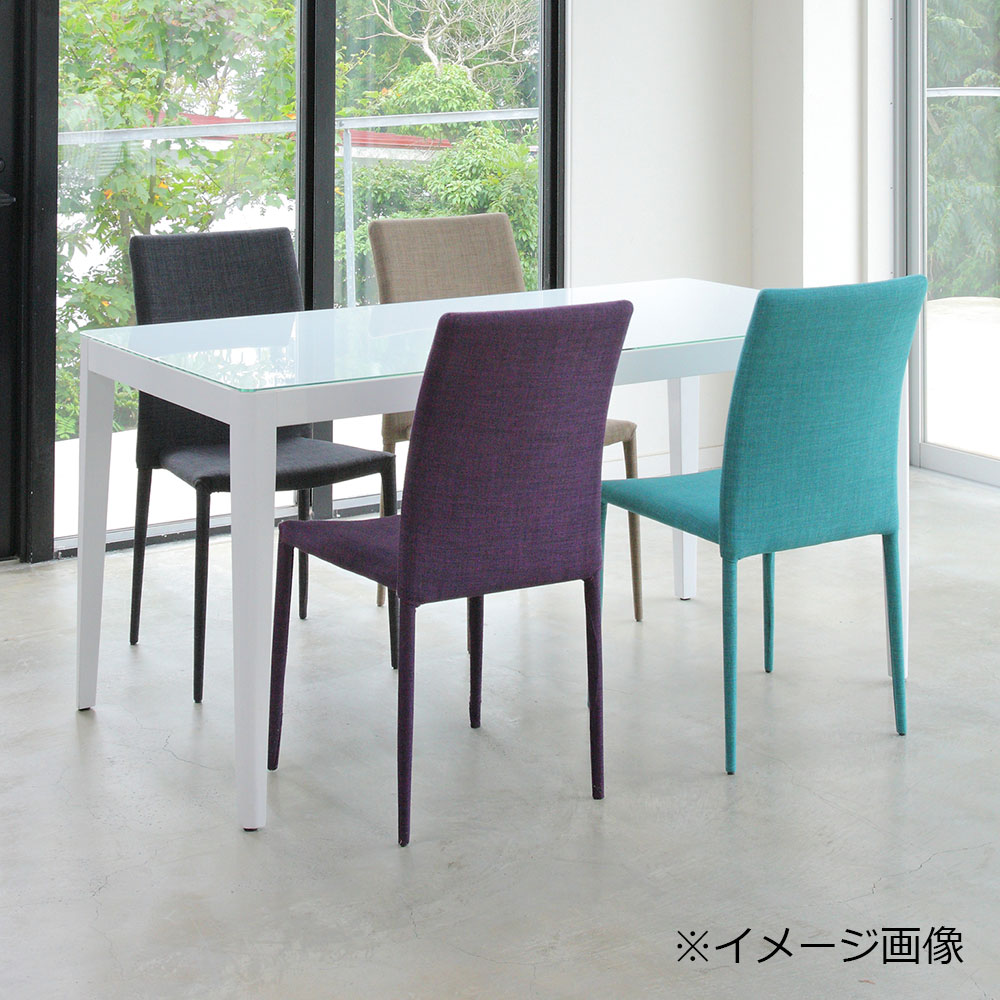 ダイニングテーブル「ウィズ」ガラス天板 ホワイト色 | 【公式】大塚