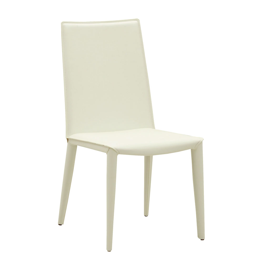 ダイニングチェア「ジリオン」合成皮革ホワイト色 | 【公式】大塚家具