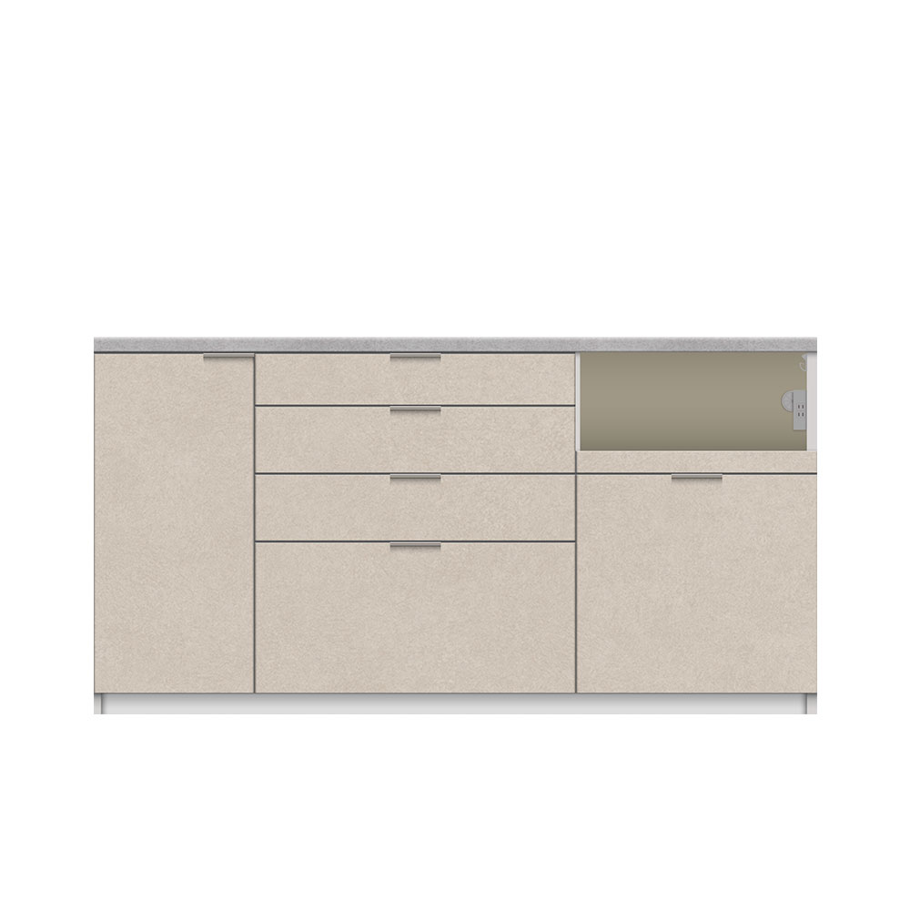 Pamouna（パモウナ）カウンター「RU-S1400・1400R」幅140cm 高さ93.8cm