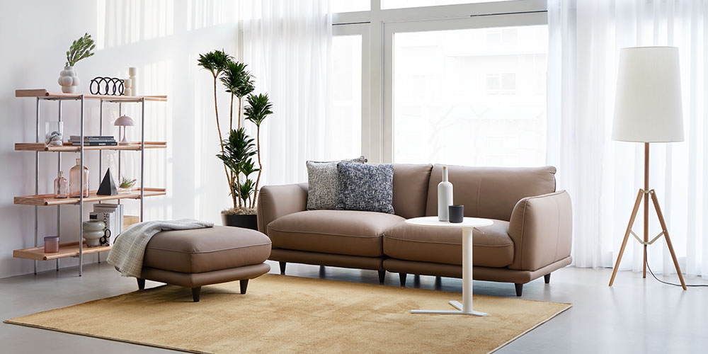 ソファ 2点セット「L/S 73（エルエス73）」片肘チェア（向って左肘+