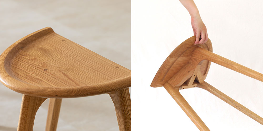 起立木工 サイドテーブル「ハーブ ST」WO オーク材 | 【公式】大塚家具