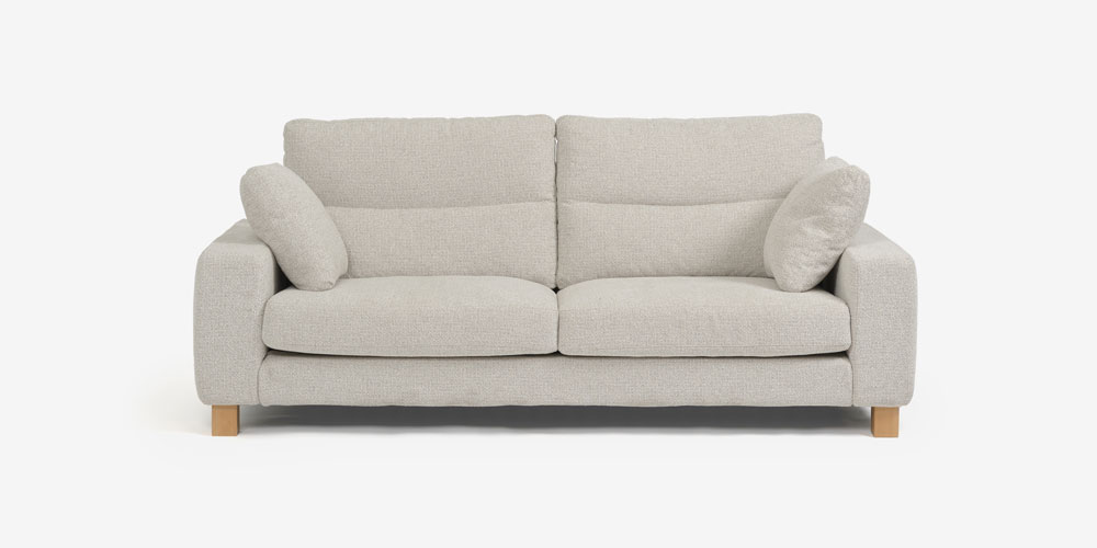 ソファ 2.5人掛け「デュオ3（2.5S）」幅202cm ハイバックタイプ