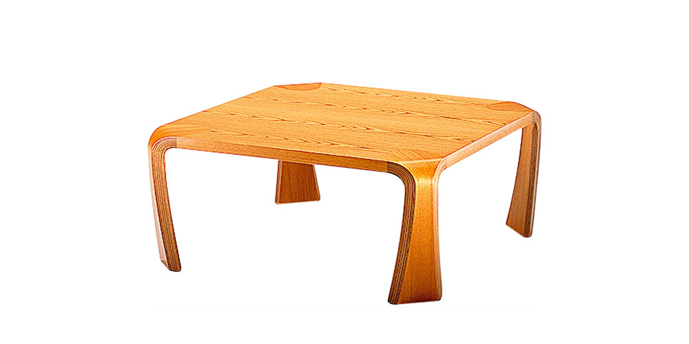 天童木工 座卓「イヌイ T-0263」幅75.5cm 全3種【受注生産品