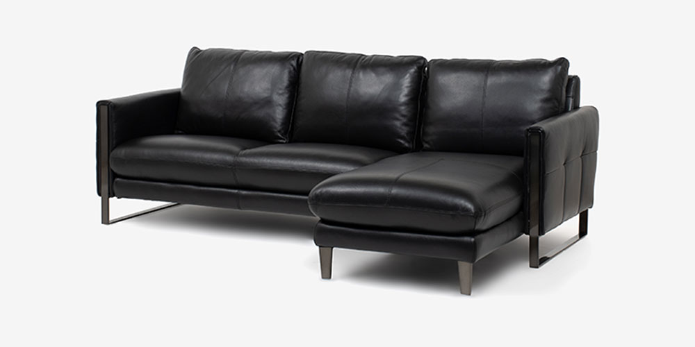 カウチソファ 向かって右カウチ「L/S 58N（エルエス58）」 革#J-023C