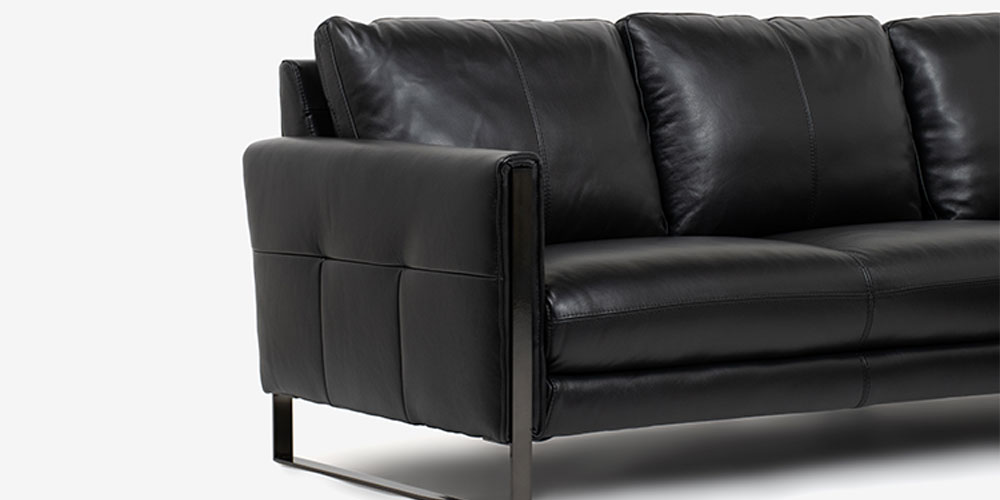 カウチソファ 向かって右カウチ「L/S 58N（エルエス58）」 革#J-023C