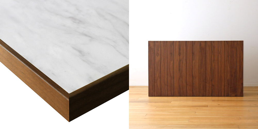 キッチンカウンター「VINE ヴィネ」メラミン天板 全2サイズ 全2色