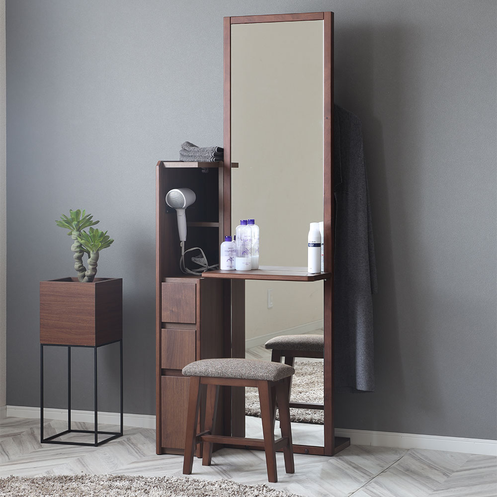 姿見ドレッサー「Clerk クラーク」全2色 ※椅子別売 | 【公式】大塚家具