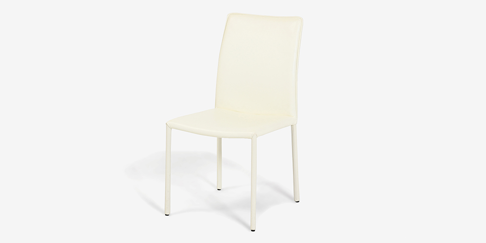 ダイニングチェア「ルッソ」革ホワイト色 | 【公式】大塚家具