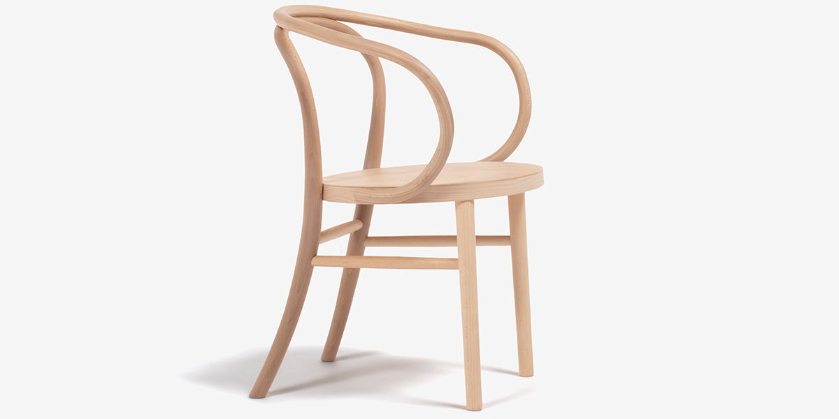 秋田木工 ダイニングチェア「508EB」 ブナ材 白木塗装【セール対象品の