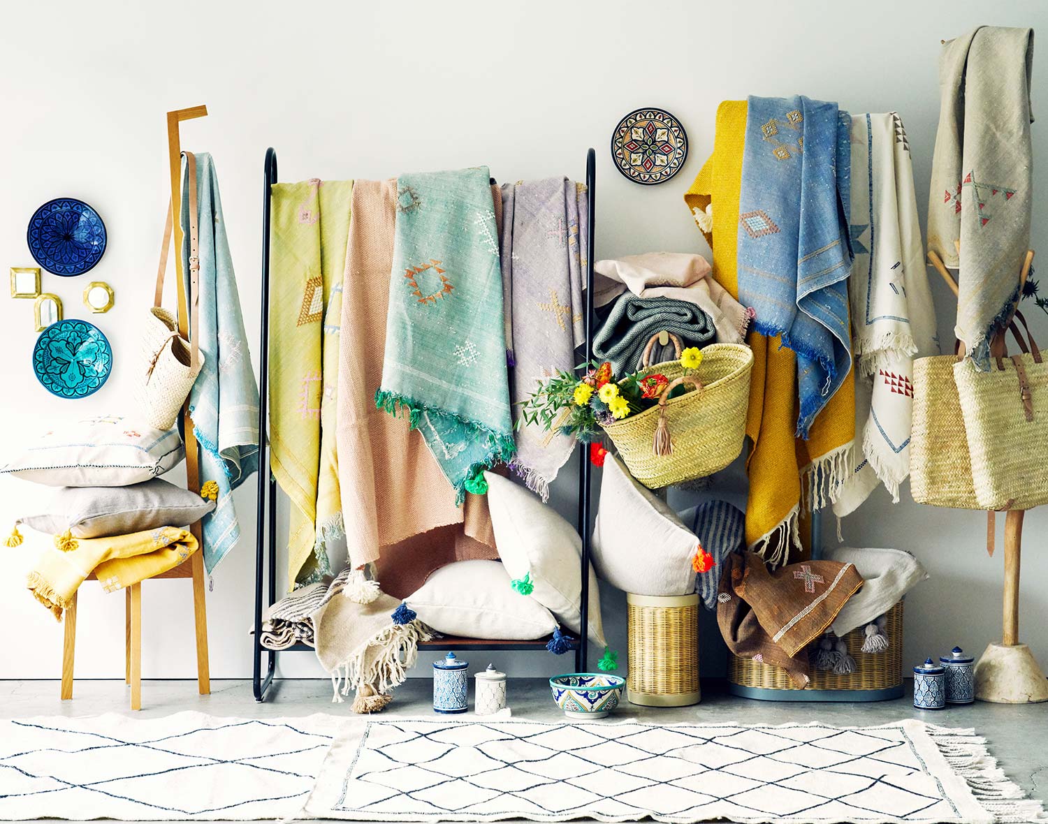 暮らしを彩るモロッコのテキスタイル｜IDEE SHOP Online