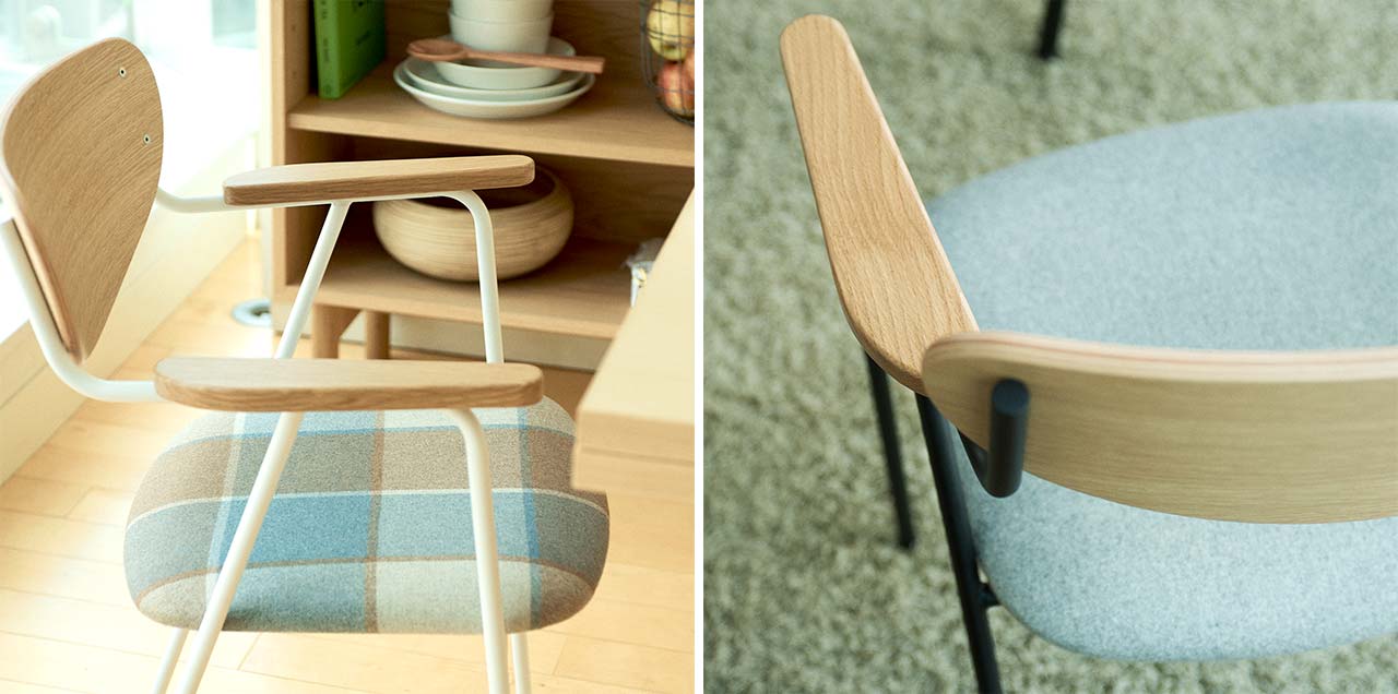 受注生産品】DJANGO ARM CHAIR White｜リビング・ダイニングチェア