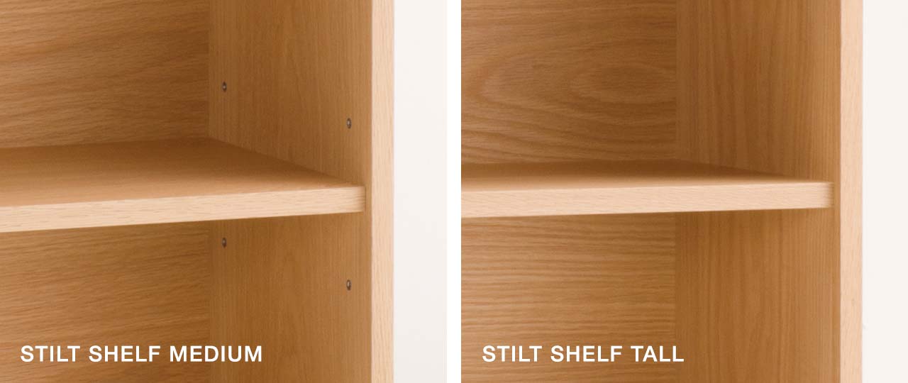 STILT SHELF MEDIUM White｜シェルフ｜IDEE SHOP Online