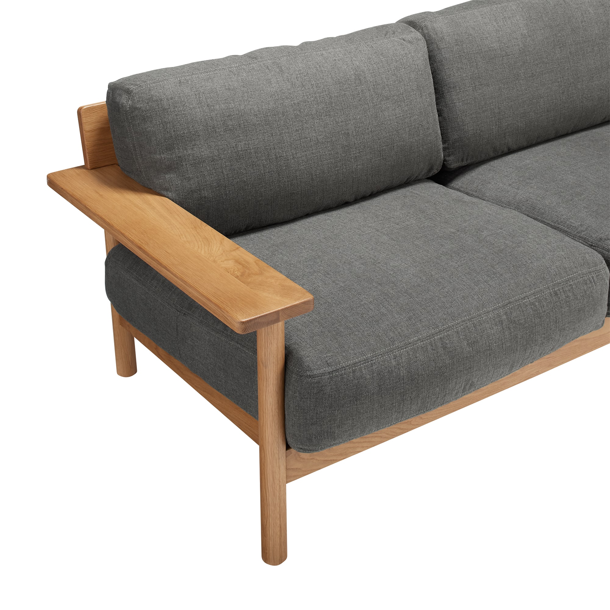 在庫品】DIMANCHE SOFA (C3) Gray｜3人掛け｜IDEE SHOP Online