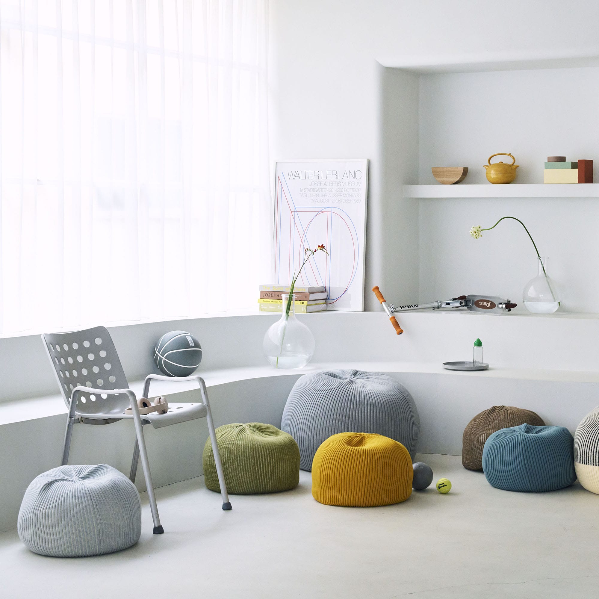 MINI PUUF Gray｜1人掛け｜IDEE SHOP Online